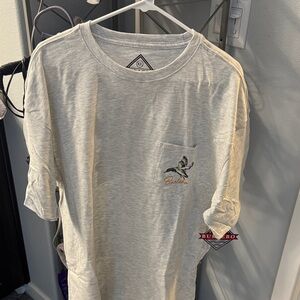BURLEBO Light Gray Men's Short Sleeve Tee
